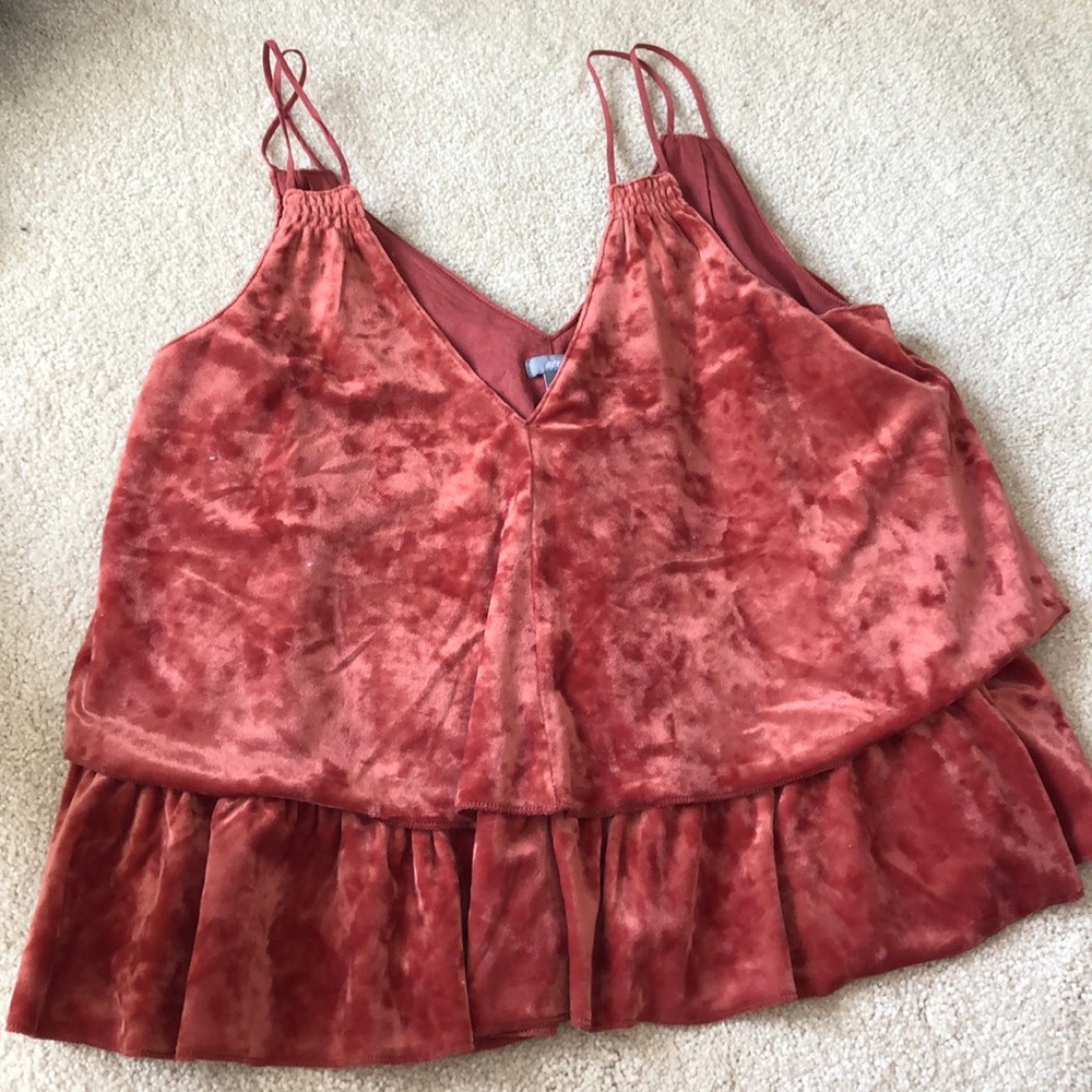 Velvet Pink Tank Top